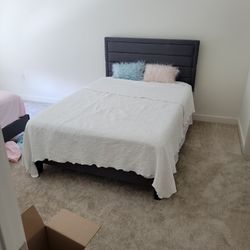Almost New Full Bed Frame With Headboard 