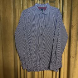 Armani Exchange A|X Slim Fit Button-Up Shirt – Men’s