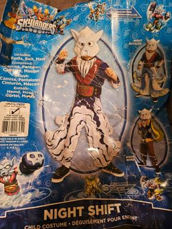 Skylanders costume, size small 4-6