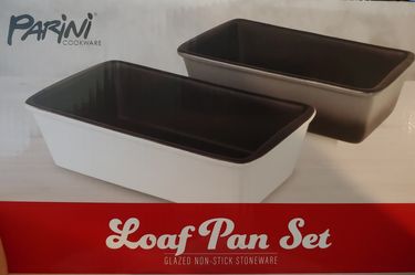 Parini Stoneware Loaf Pan Set