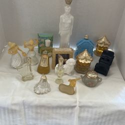  Collection OfAvon Cologne Containers See Description 