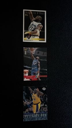 Shaquille O'Neal Basketball Card Lot of 3