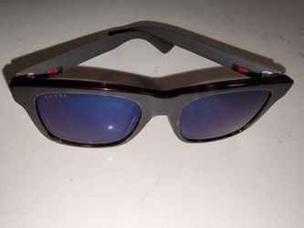 Gucci Sunglasses with Blue Lenses