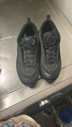 Nike air max 97 black dark deep royal  blue