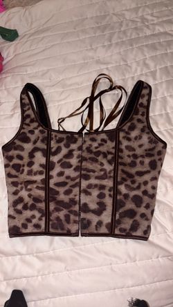 Cheetah Print Corset