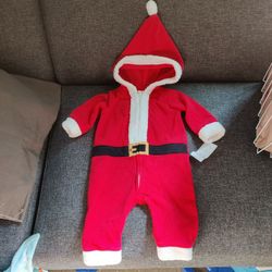 Baby Santa Costume, Size 6 Months