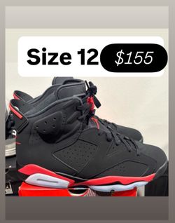 Jordan retro 6s salesman size 12