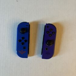 Zelda Purple And Blue Switch Joy Cons