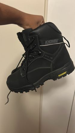 7 1/2 Men Steel Toe Boots