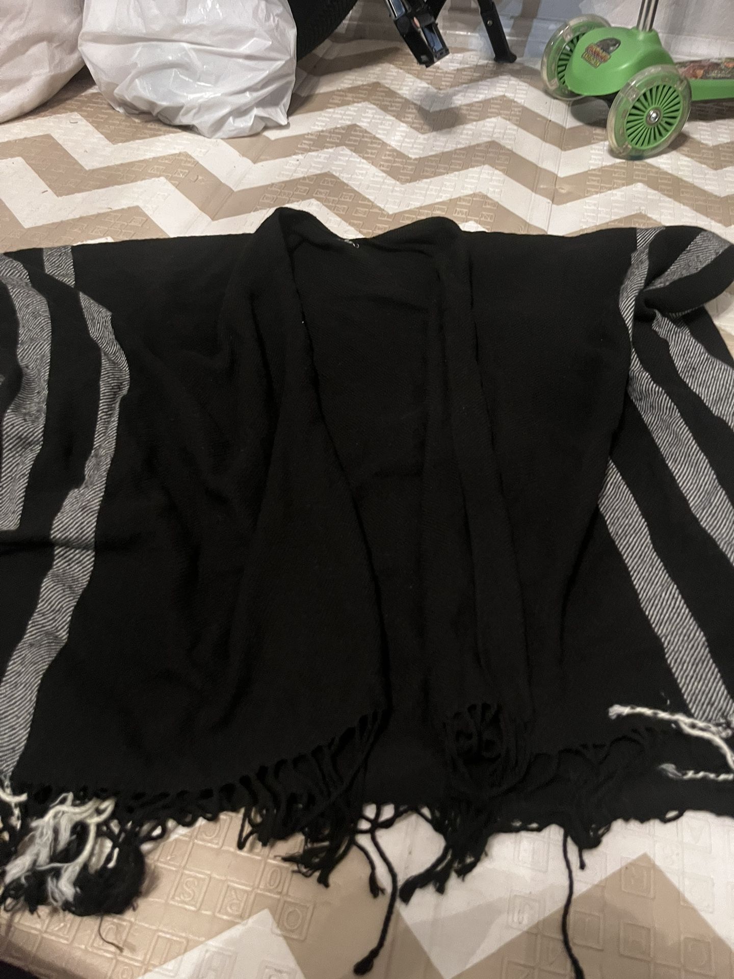 One Size Front Open Poncho 