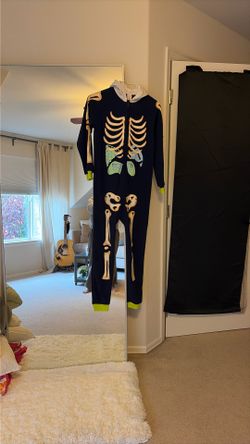 Kid Skeleton Onesie Size L
