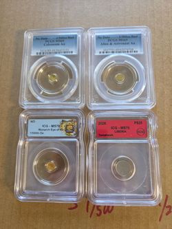 Gold Coin Lot of 4 Graded