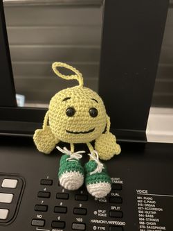 crochet smile toy