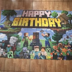 Minecraft Backdrop 