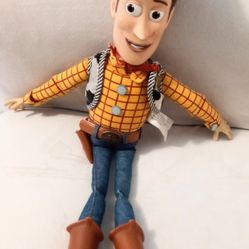 Vintage Thinkway Toy Story 1995 16” Woody Disney Pixar Pull String Doll 