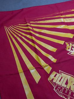Vintage 1991 Marvel Hulk’s Rules Bandana Scarf Transform Inc. Licensed