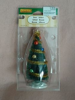 NEW Lemax Sparkling Green Christmas Tree