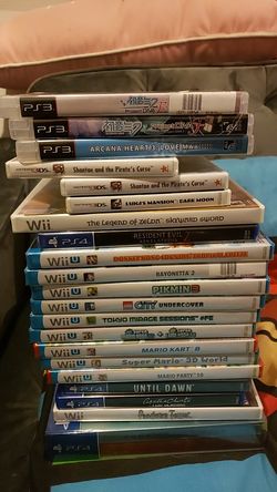 Games all brand new never open