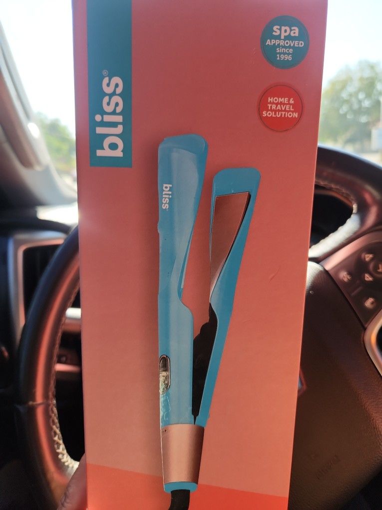 BLISS 2 In 1 Hair Straightener & Curler