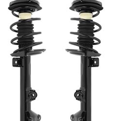 AUTOMUTO Front Pair Complete Struts Spring Assembly Shock Absorber For Mercedes