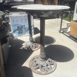 Cast Iron Bird Baths 