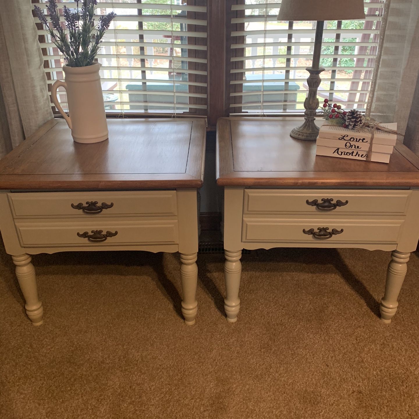 Wooden End Tables REDUCED $115