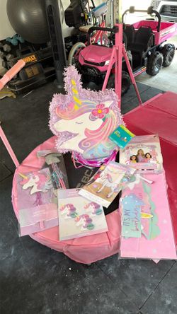 Unicorn party supplies