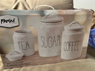3 piece canister set