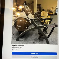 Cybex elliptical