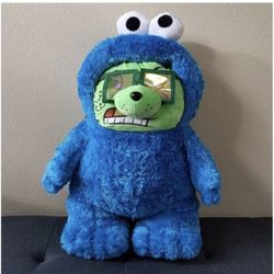 Sprayground Bags | Sprayground Limited Edition Sesame Street Cookie Monster | Color: Blue/Green