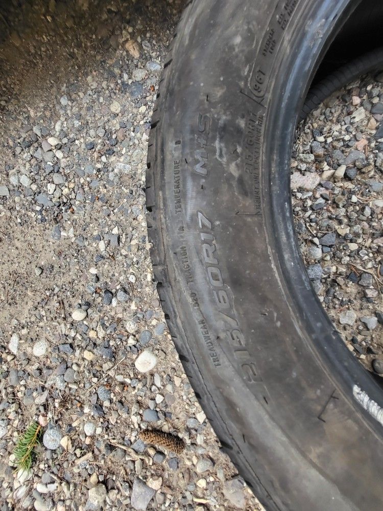 Tires 215/60r17