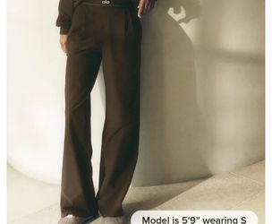 Alo suit up trousers brown