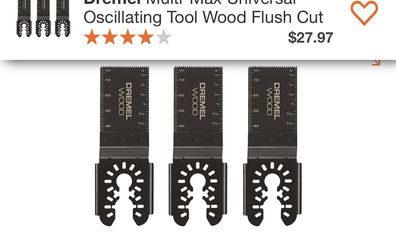 Dremel Blades for Wood Cutting 3 Pack