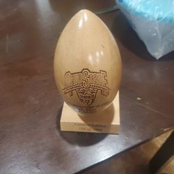Ohio State 2002 Limited Edition Wood Egg