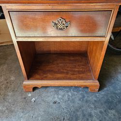 Solid Wood Night Stand 