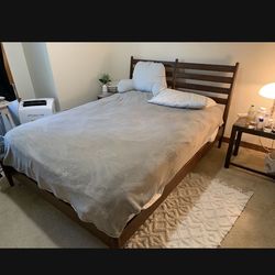 Queen Wooden Bed Frame