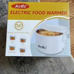 Aotto Electric Lunch Box Food Warmer - Blue