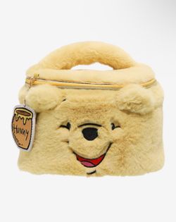 Disney Winnie The Pooh Fuzzy Cosmetic Bag