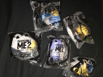 Despicable me 2 happy meal mcdonalds toys