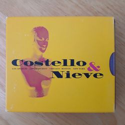 Costello & Nieve Live 5 CD Set . Elvis Costello