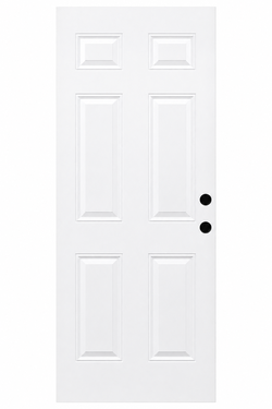 Steel 6-Panel Interior Prehung Door 36" x 80"