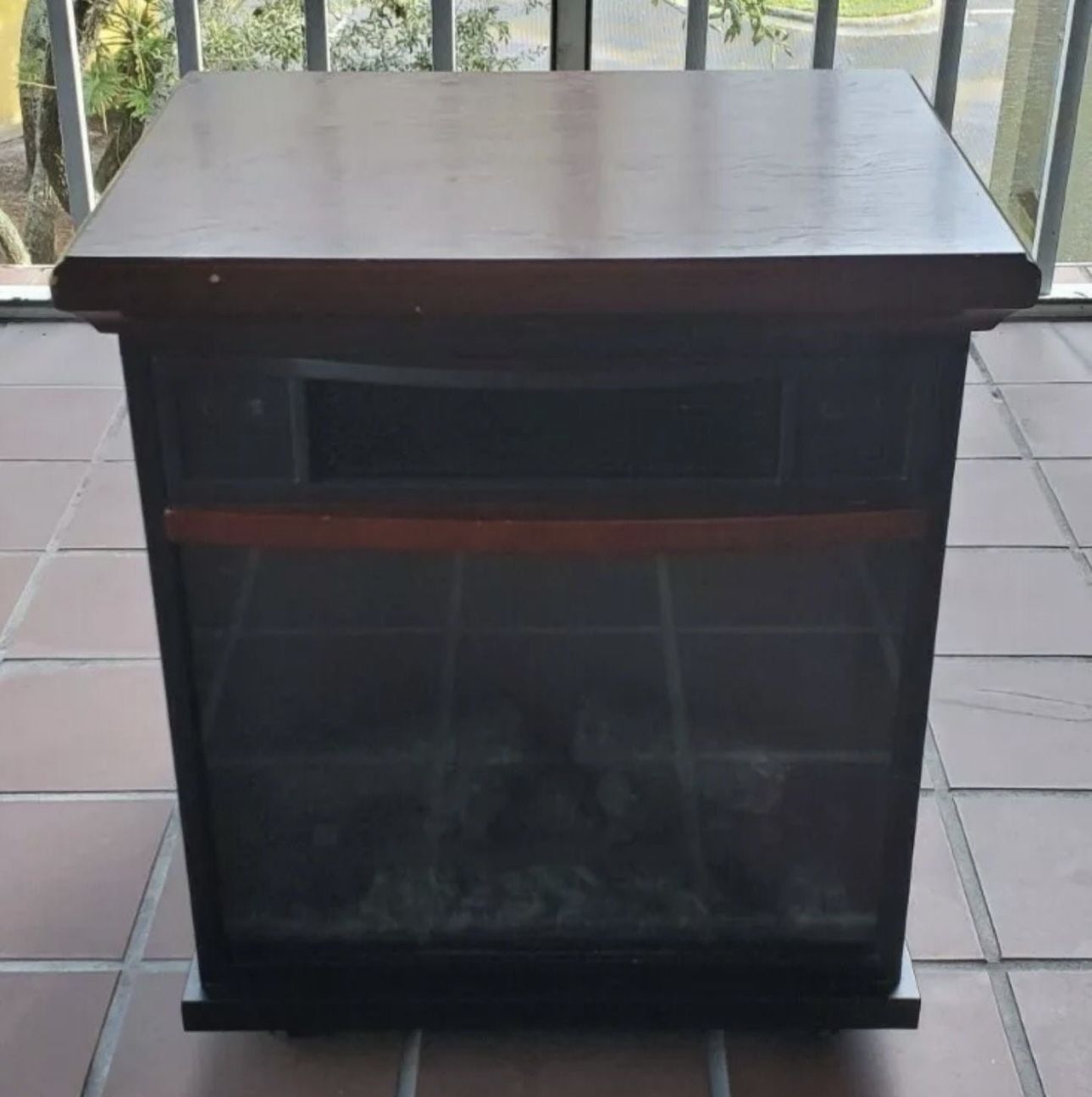 Twin Star Electric Fireplace / Infrared Heater 20IF300GRA-C202
