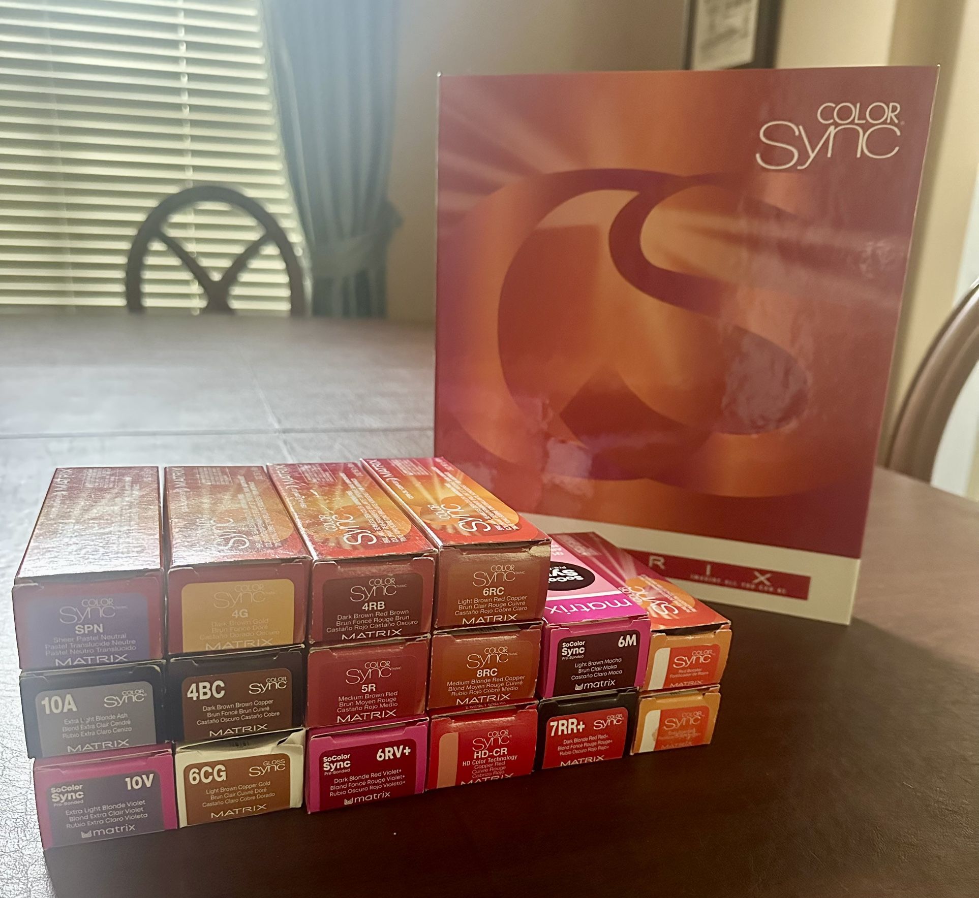 MAYRIX SYNC PROFESSIONAL Demi-Permanent HAIRCOLOR BUNDLE
