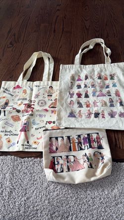 Taylor Swift Tote Bags and Pouch