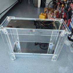 Glass Bar Cart