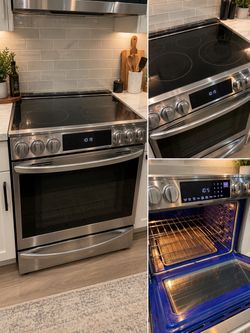 ELECTRIC SLIDE IN STOVE
