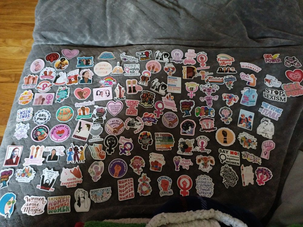 Girl Power Stickers