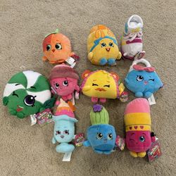 Shopkins Plush Toy Set