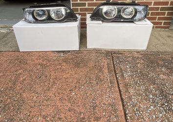 X5 led angel eyes xenon headlight