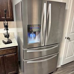 Whirlpool 36 inch fridge